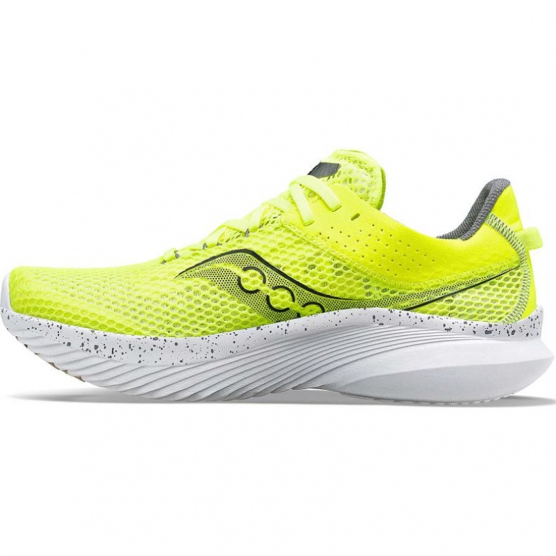 Men's Saucony Kinvara 14 Running Shoes Green | CANADA GVJKPML