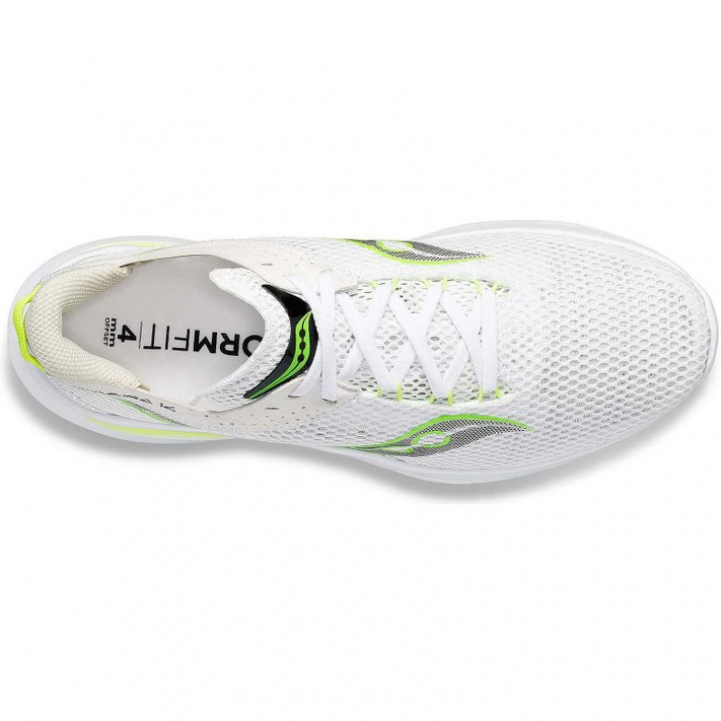 Men's Saucony Kinvara 14 Running Shoes White | CANADA CKXJLAE