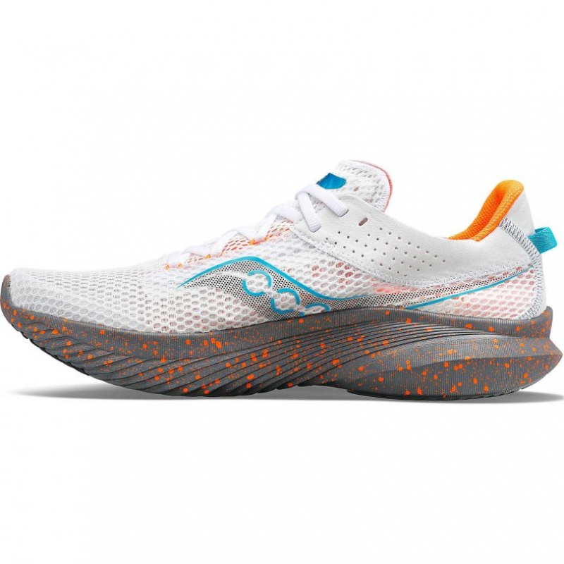 Men's Saucony Kinvara 14 Running Shoes White | CANADA BVRSUTE