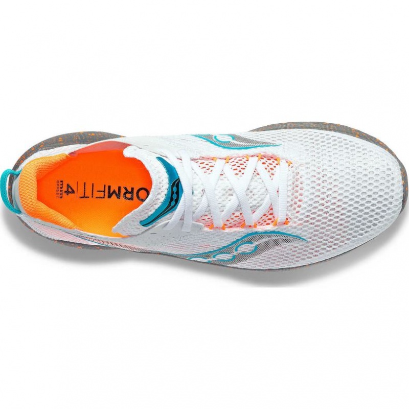 Men's Saucony Kinvara 14 Running Shoes White | CANADA BVRSUTE