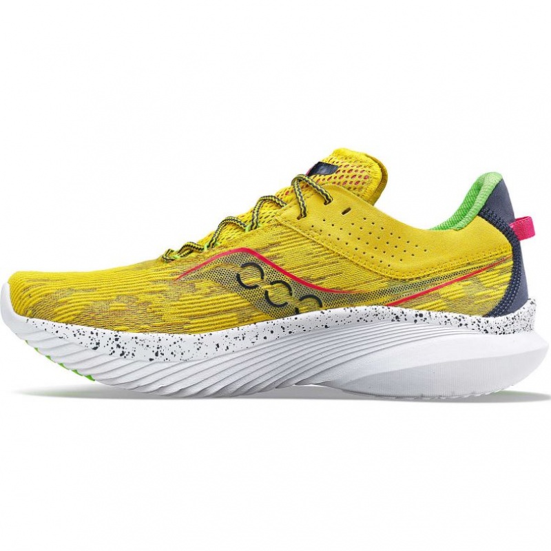 Men's Saucony Kinvara 14 Running Shoes Yellow | CANADA LSOUJYQ