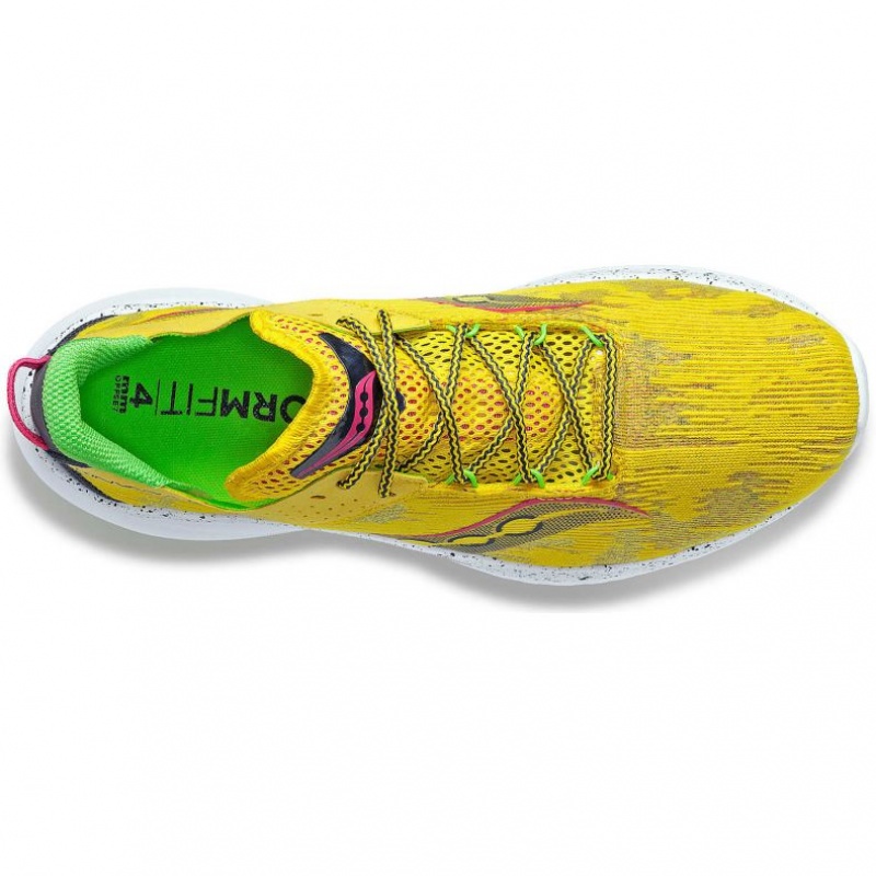 Men's Saucony Kinvara 14 Running Shoes Yellow | CANADA LSOUJYQ