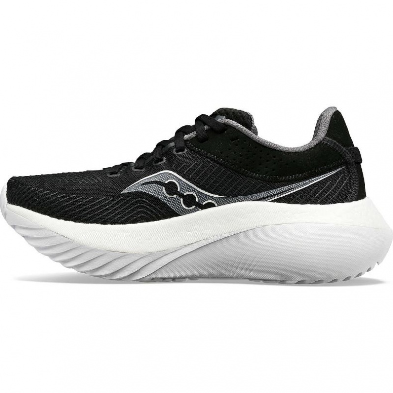 Men's Saucony Kinvara Pro Running Shoes Black / White | CANADA WQHVIAD