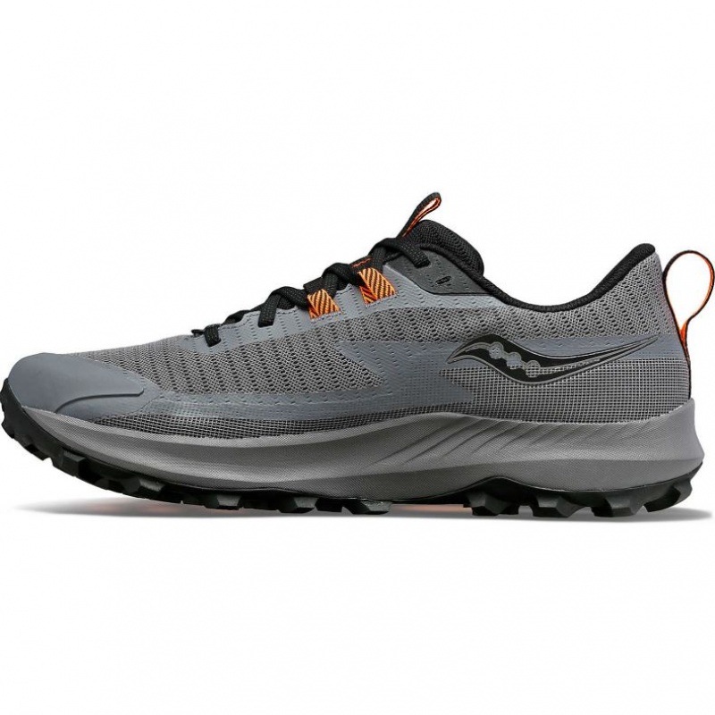 Men's Saucony Peregrine 13 GTX Trail Running Shoes Grey | CANADA IMTZGVE