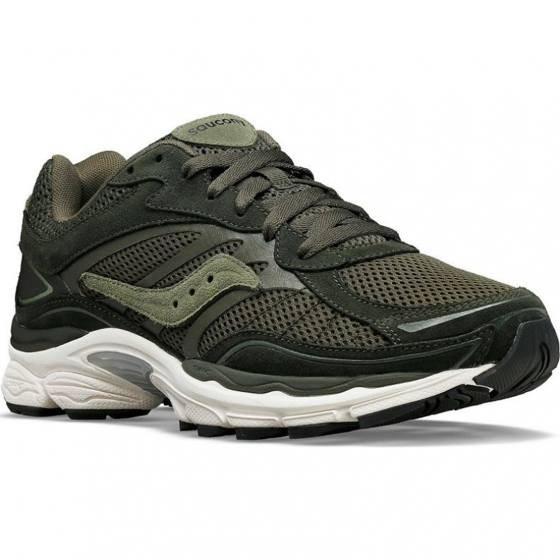 Men's Saucony ProGrid Omni 9 Premium Sneakers Green | CANADA NSHWDEO