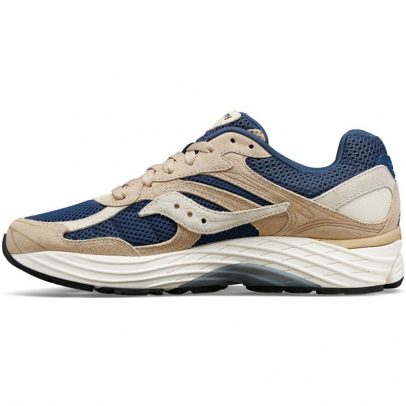 Men's Saucony ProGrid Omni 9 Premium Sneakers Beige / Blue | CANADA DJTEVPH