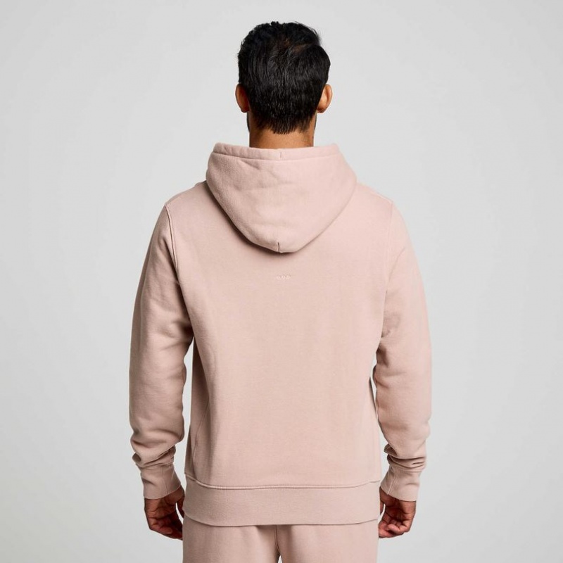 Men's Saucony Recovery Hoodie Pink | CANADA DBLAGCO