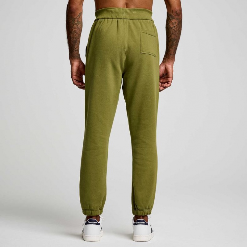 Men's Saucony Recovery Jogger Olive | CANADA JHSAMZX