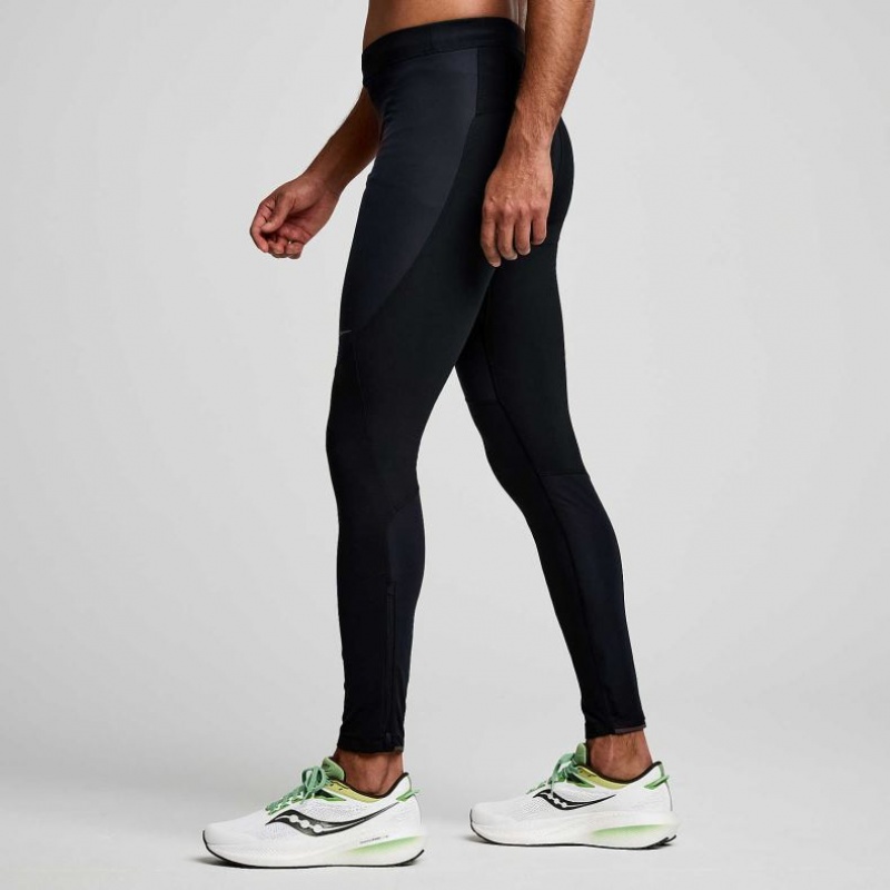 Men's Saucony Runshield Tight Black | CANADA CJRLSBO