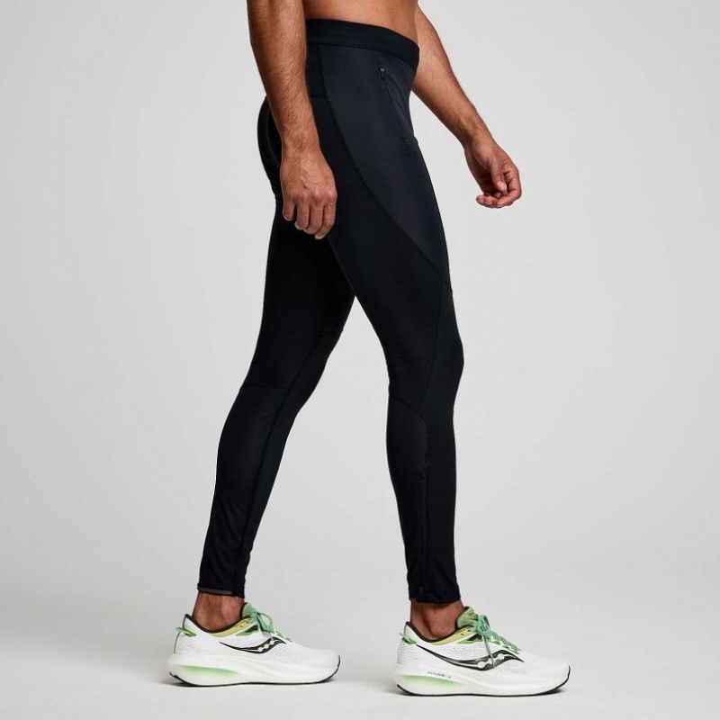 Men's Saucony Runshield Tight Black | CANADA CJRLSBO