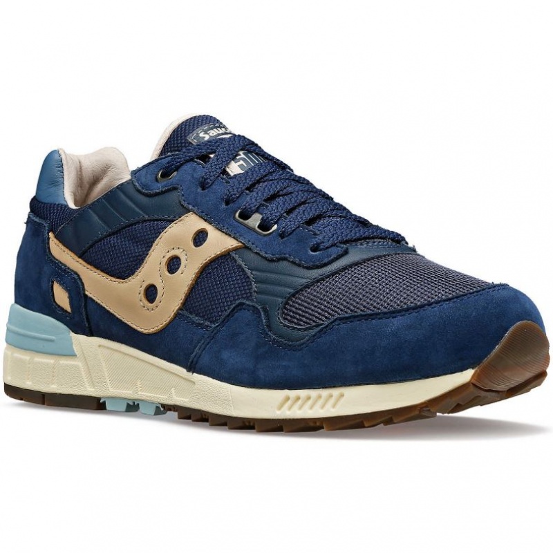 Men's Saucony Shadow 5000 Premium Sneakers Navy | CANADA PMFZNOS