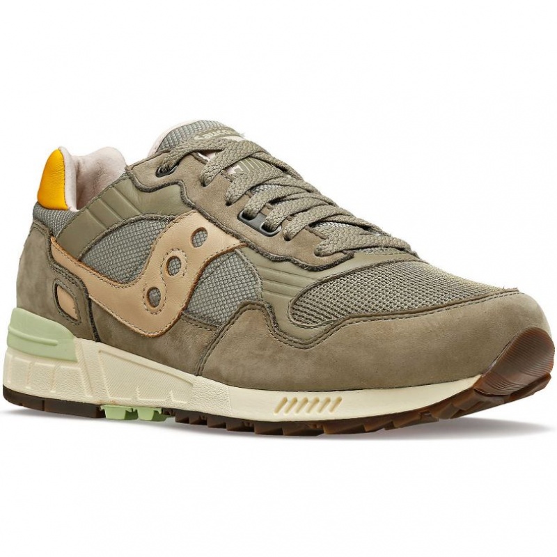 Men's Saucony Shadow 5000 Premium Sneakers Olive | CANADA GBTNMOA