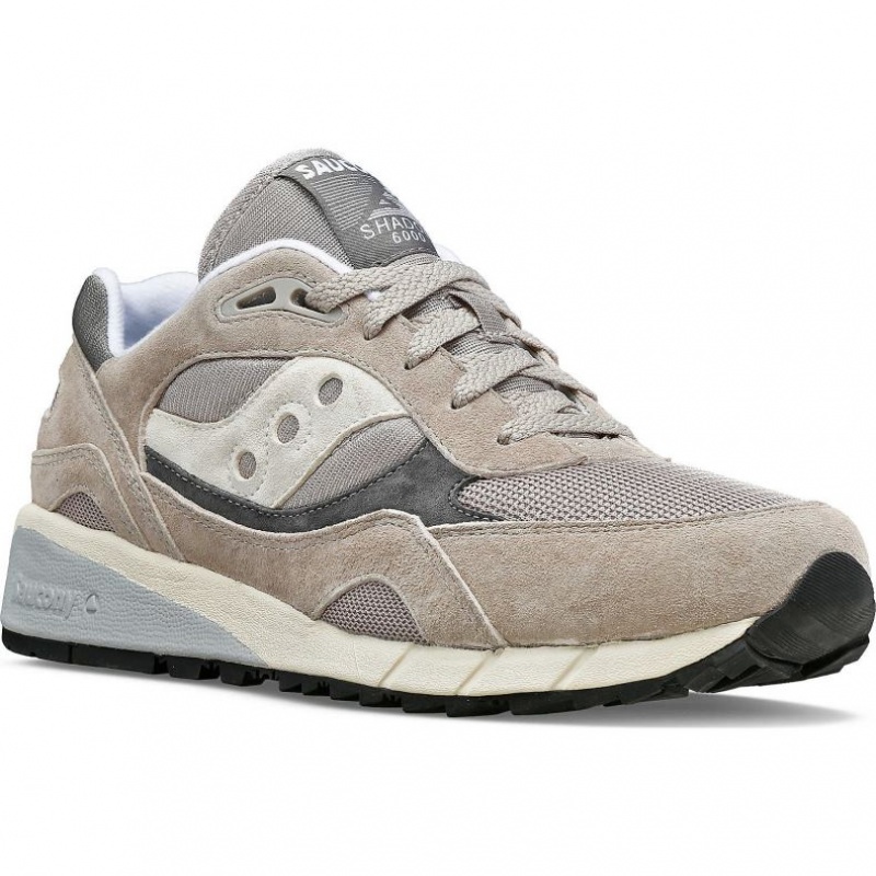 Men's Saucony Shadow 6000 Sneakers Beige | CANADA ZQAEXBL