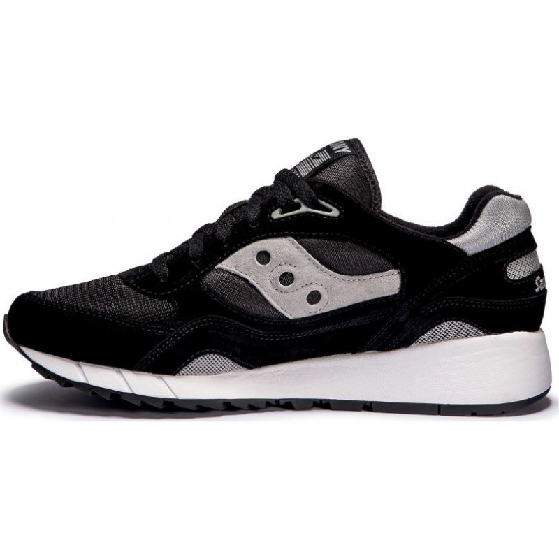 Men's Saucony Shadow 6000 Sneakers Black / Silver | CANADA NTRGZVP