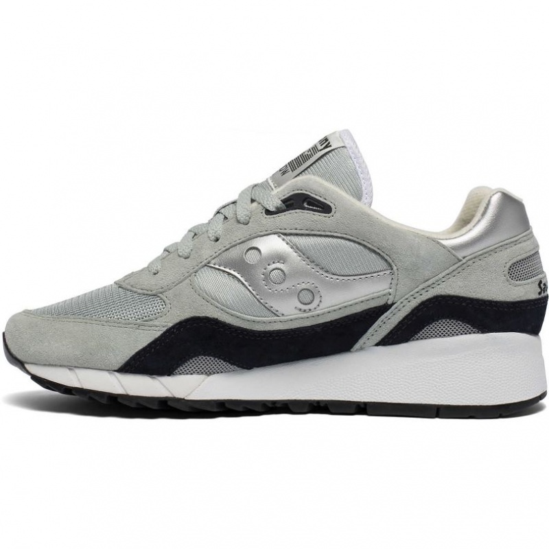 Men's Saucony Shadow 6000 Sneakers Grey / Silver | CANADA QPYCGEK