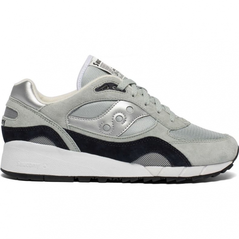 Men\'s Saucony Shadow 6000 Sneakers Grey / Silver | CANADA QPYCGEK