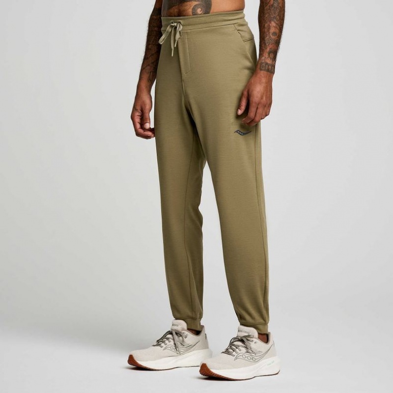 Men's Saucony Solstice Jogger Olive | CANADA MAVQFGI