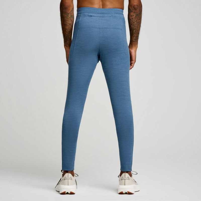 Men's Saucony Solstice Tight Blue | CANADA KXUNJMI