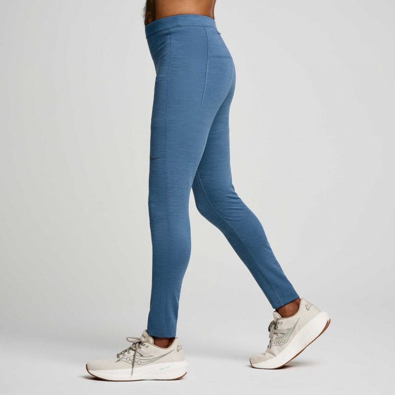 Men's Saucony Solstice Tight Blue | CANADA KXUNJMI