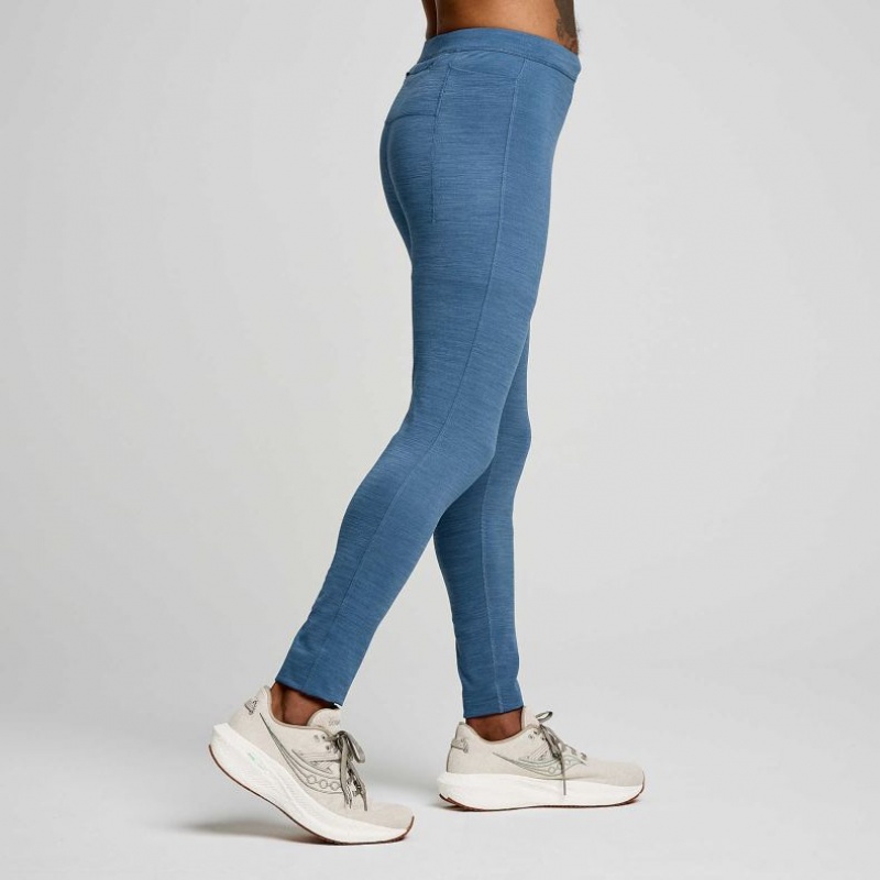 Men's Saucony Solstice Tight Blue | CANADA KXUNJMI