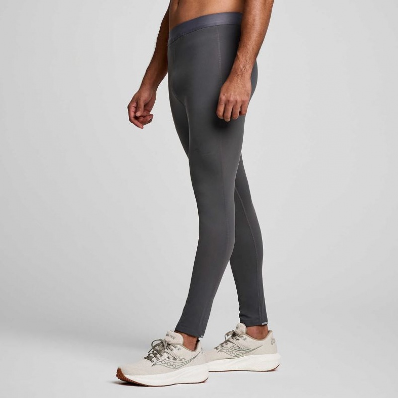 Men's Saucony Solstice Tight Grey | CANADA PUXHWIZ