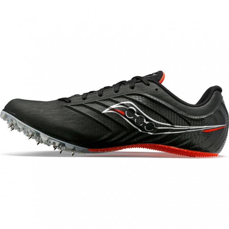 Men's Saucony Spitfire 5 Spikes Black | CANADA UZQWDOL