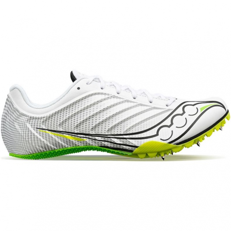 Men\'s Saucony Spitfire 5 Spikes White | CANADA EOZLRVF