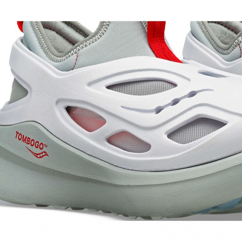 Men's Saucony TOMBOGO™ x Butterfly Sneakers White / Mint | CANADA RLOCKAT