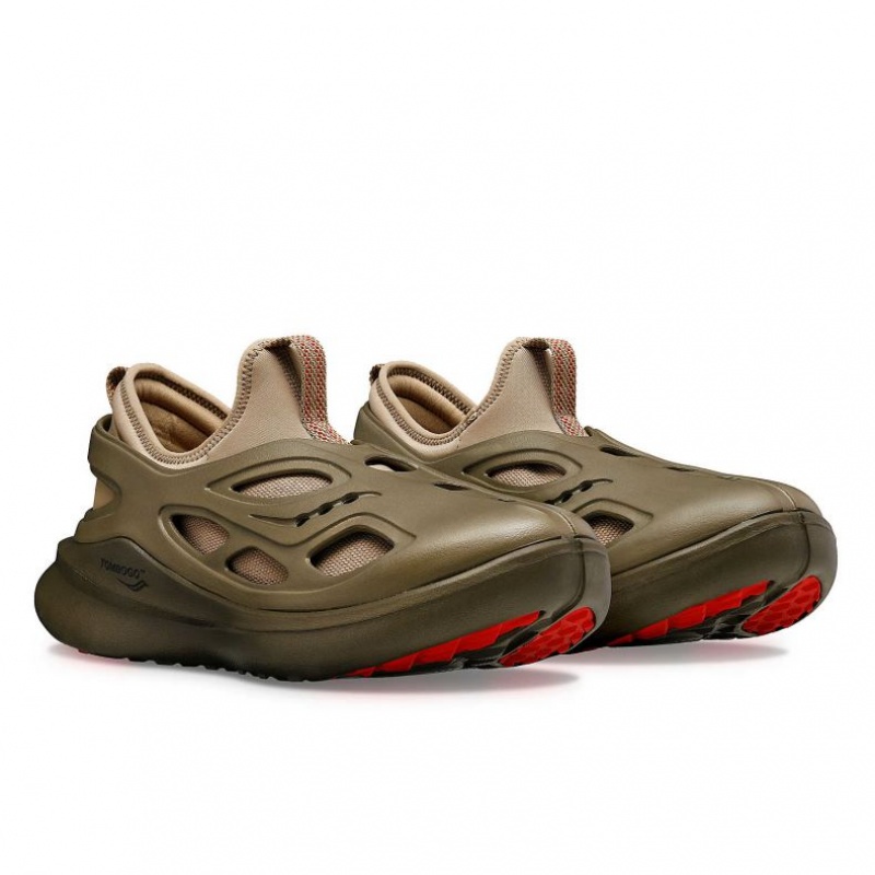 Men's Saucony TOMBOGO™ x Butterfly Sneakers Brown | CANADA EPXGWFK