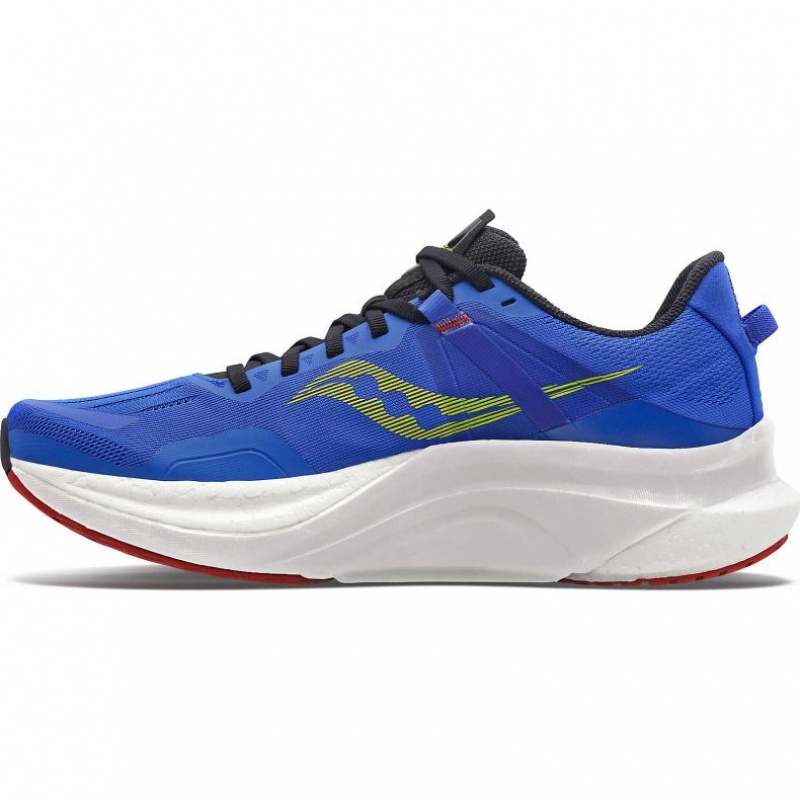 Men's Saucony Tempus Running Shoes Blue | CANADA ENORXMJ