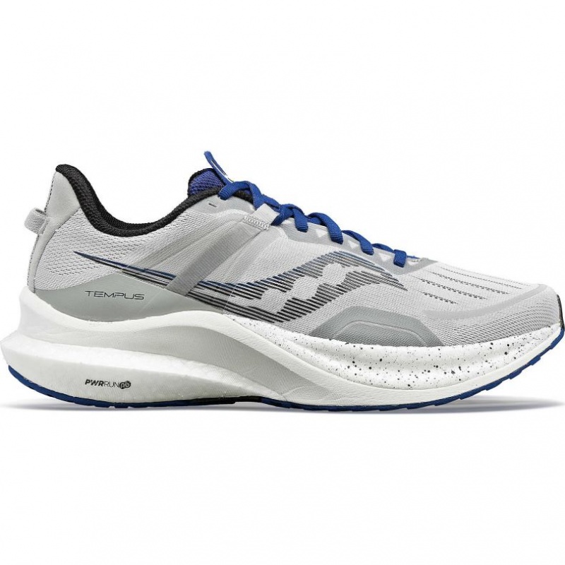 Men\'s Saucony Tempus Running Shoes Grey | CANADA EHCBJLY