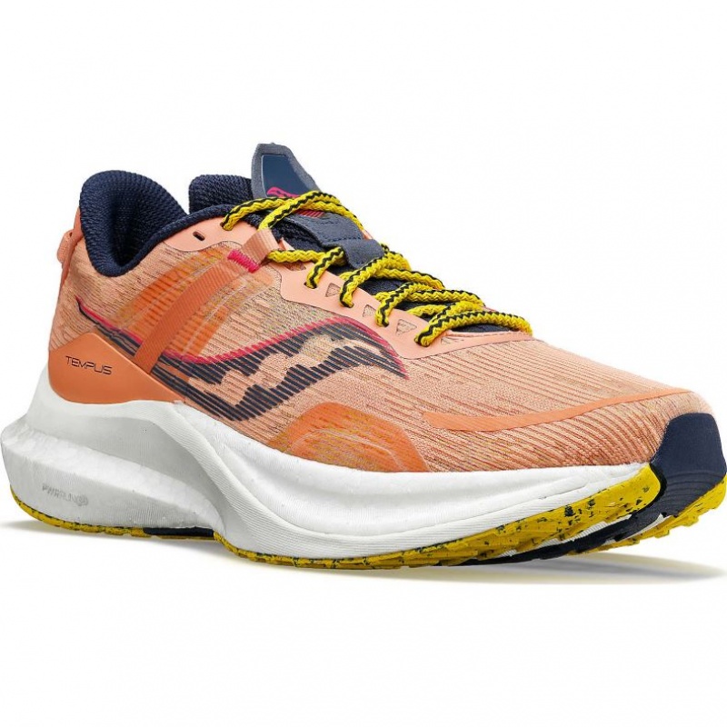 Men's Saucony Tempus Running Shoes Orange | CANADA KNUQPCB