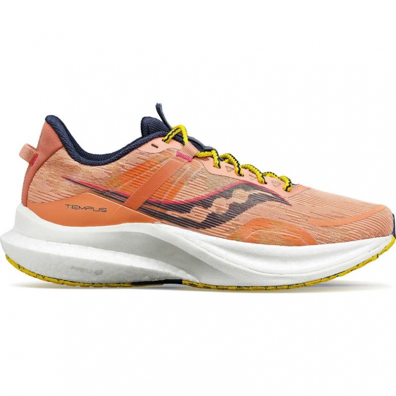 Men\'s Saucony Tempus Running Shoes Orange | CANADA KNUQPCB