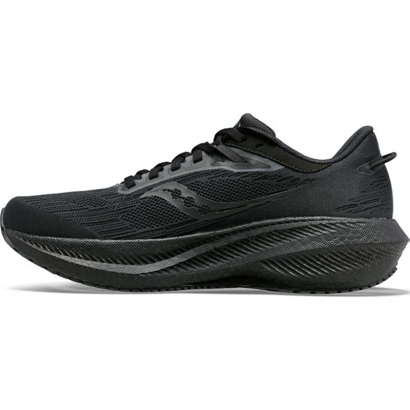 Men's Saucony Triumph 21 Running Shoes Black | CANADA KCAPYHV