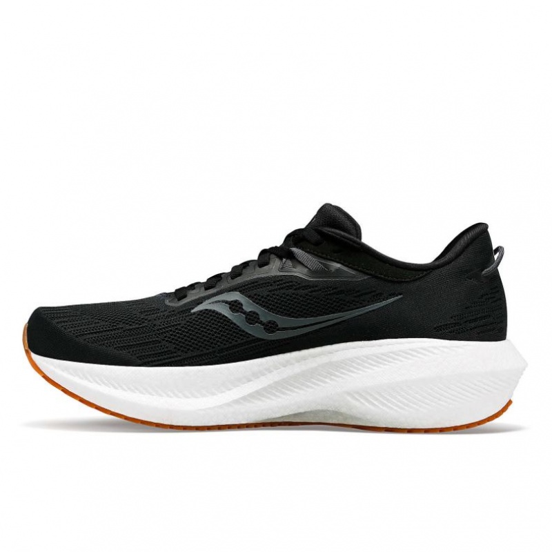 Men's Saucony Triumph 21 Running Shoes Black | CANADA GSLNRCF