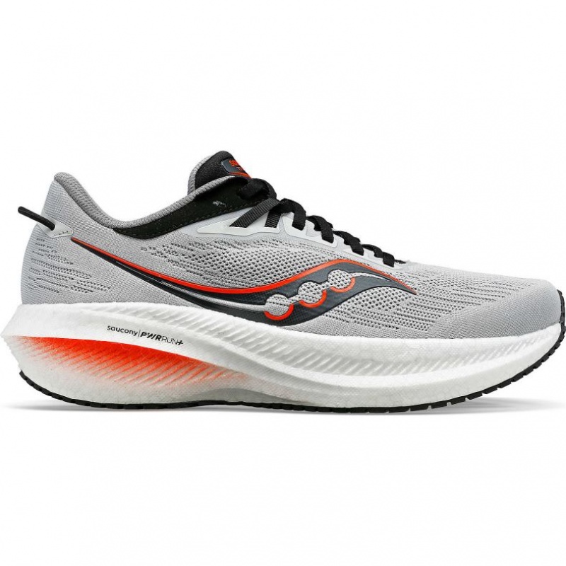 Men\'s Saucony Triumph 21 Running Shoes Grey | CANADA UBGIMTE