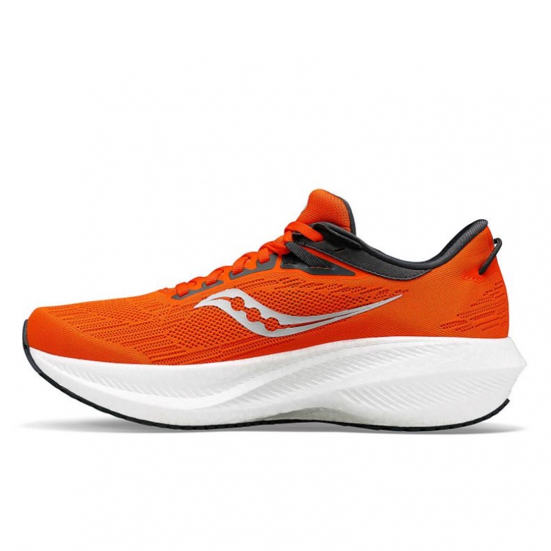 Men's Saucony Triumph 21 Running Shoes Orange | CANADA PWNMCDU