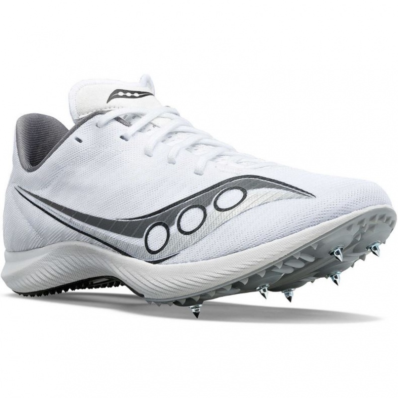 Men's Saucony Velocity MP Running Shoes White | CANADA IYHAOMZ