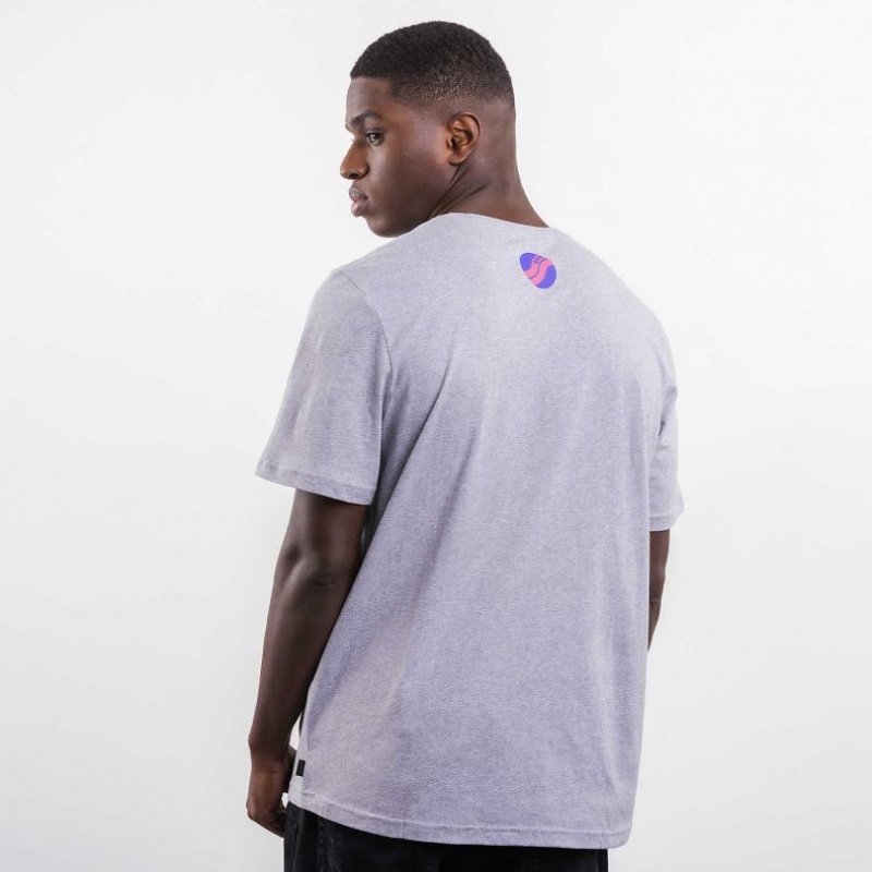 Men's Saucony X Frank Cooke Rested T-Shirt Light Grey | CANADA OMQZGKN