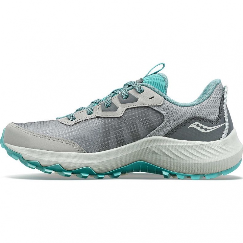 Women's Saucony Aura TR Trail Running Shoes Grey | CANADA IRUOCFY