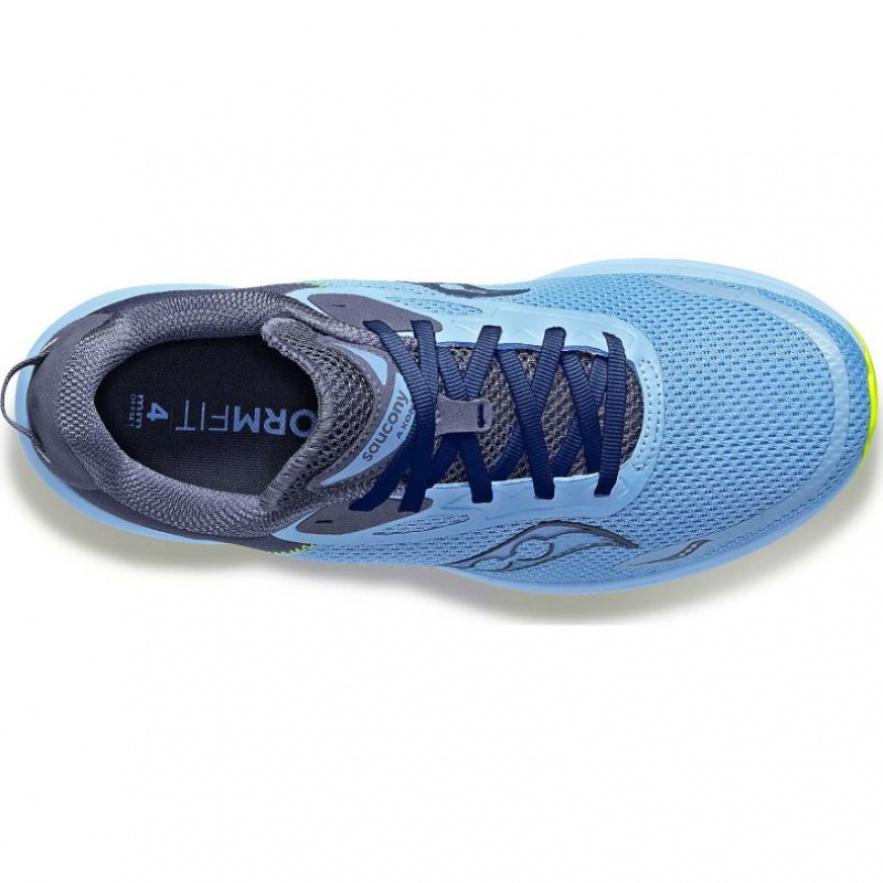 Women's Saucony Axon 3 Running Shoes Blue | CANADA WEKJDNX