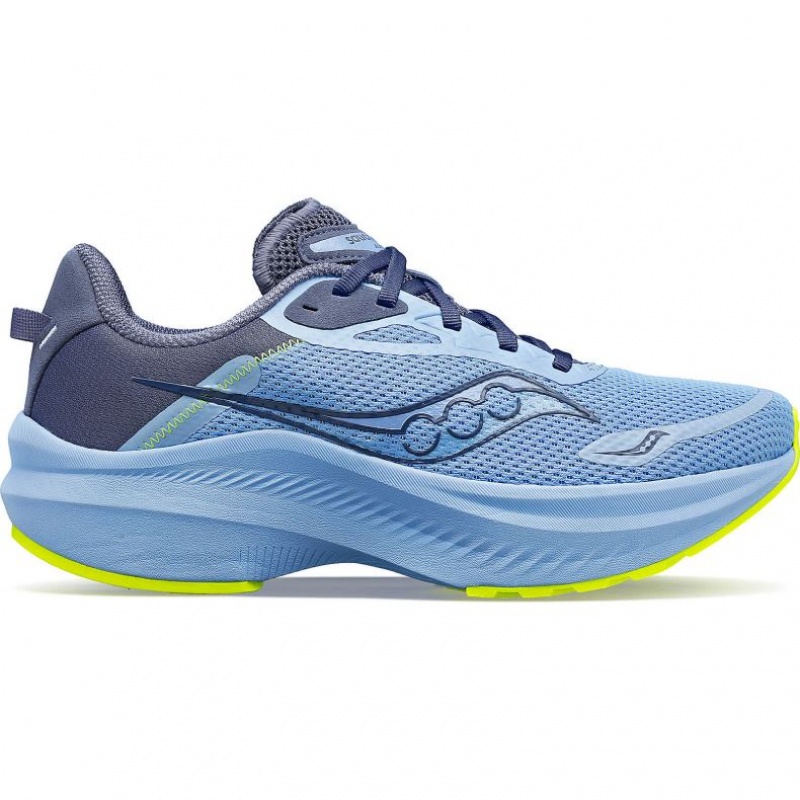 Women\'s Saucony Axon 3 Running Shoes Blue | CANADA WEKJDNX