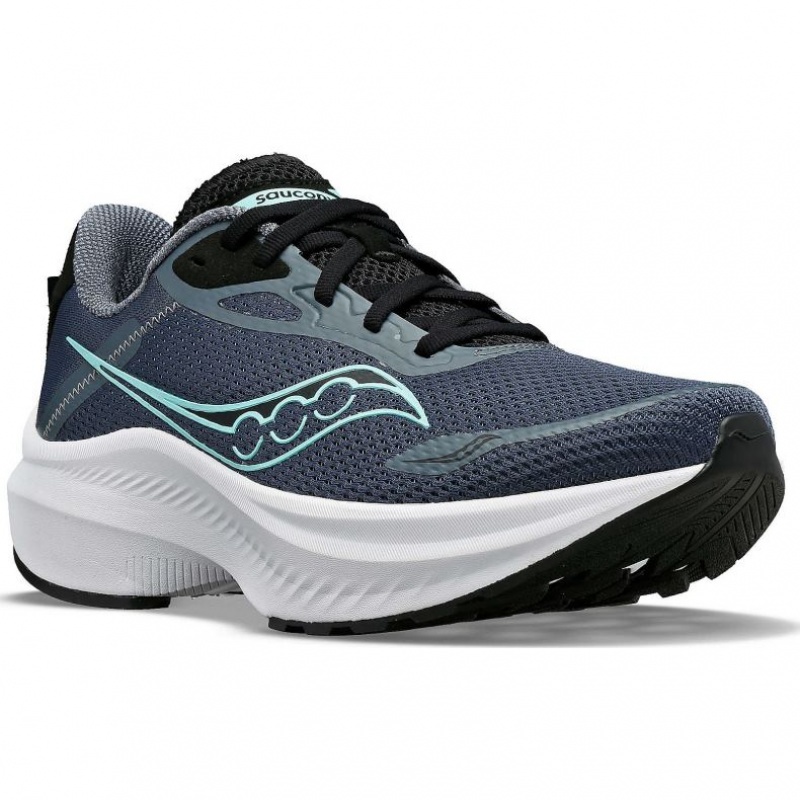 Women's Saucony Axon 3 Running Shoes Grey | CANADA DTYEUMK