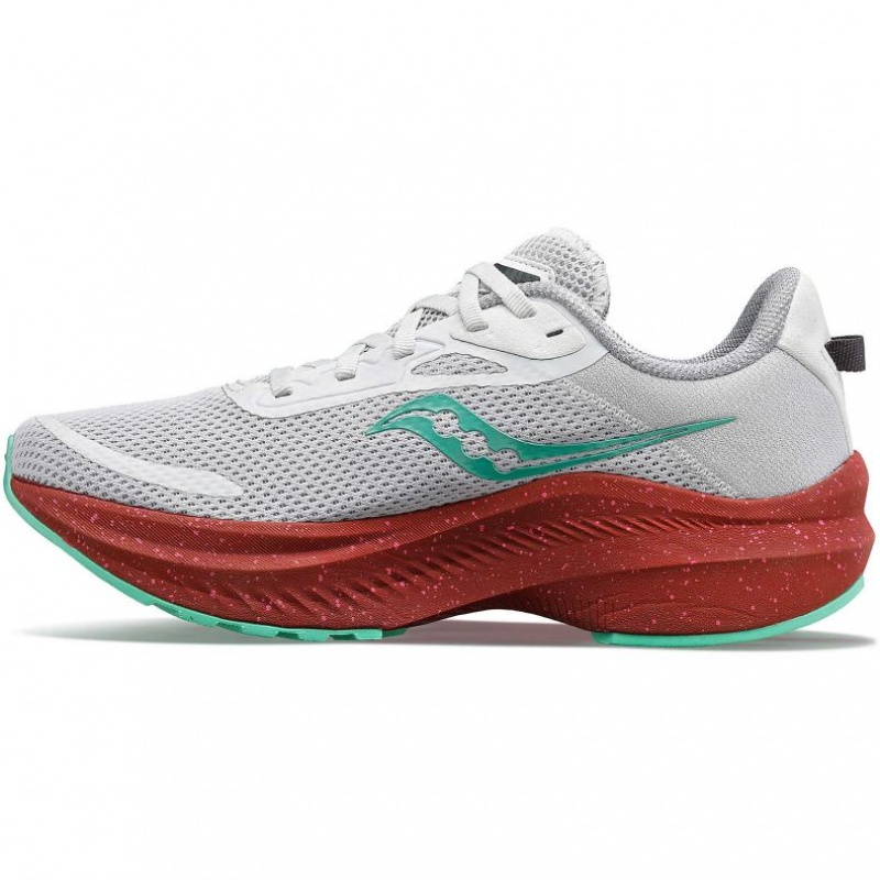 Women's Saucony Axon 3 Running Shoes White | CANADA UCTODNB