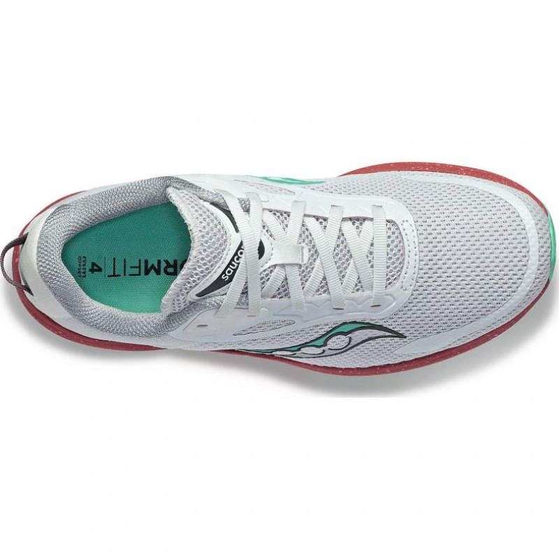 Women's Saucony Axon 3 Running Shoes White | CANADA UCTODNB