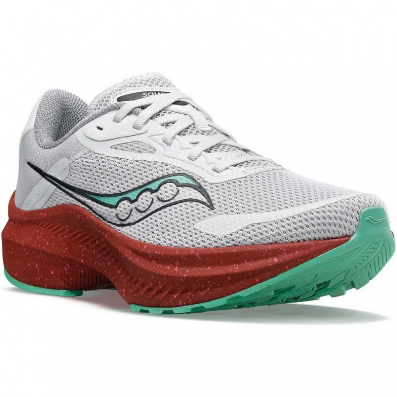 Women's Saucony Axon 3 Running Shoes White | CANADA UCTODNB