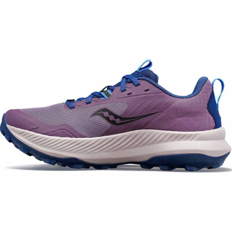 Women's Saucony Blaze TR Trail Running Shoes Purple | CANADA PGJBAQK