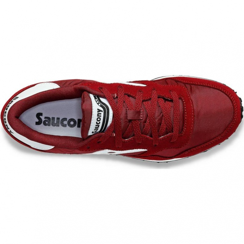 Women's Saucony DXN Sneakers Burgundy | CANADA BDLNWSG