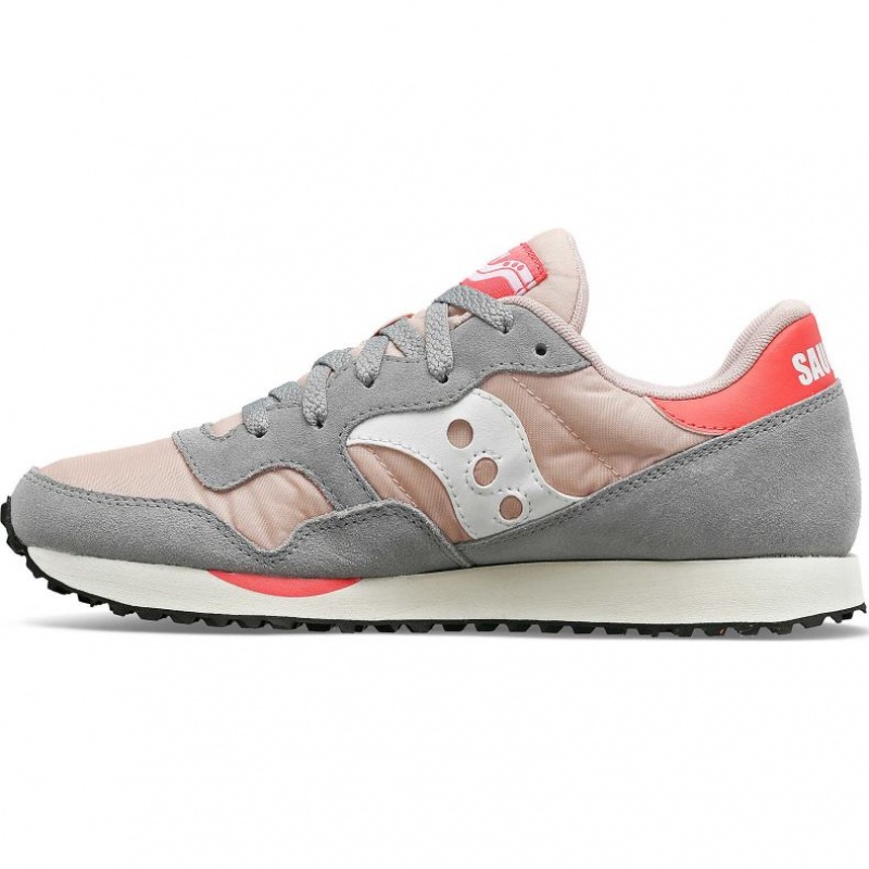 Women's Saucony DXN Sneakers Grey / Pink | CANADA CHLXGRO