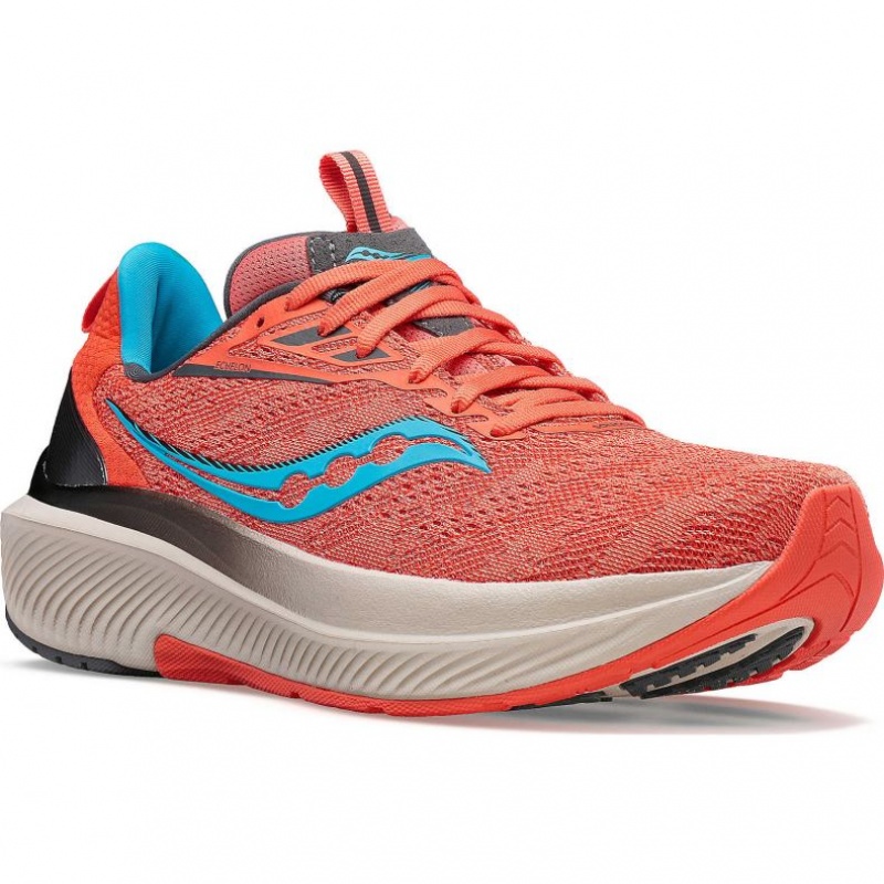 Women's Saucony Echelon 9 Running Shoes Coral | CANADA VGKYHFX